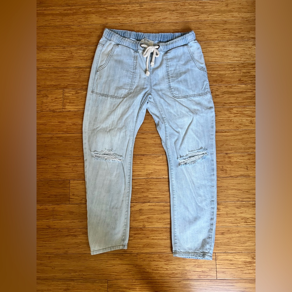 One Teaspoon Sky Blue Denim Pants